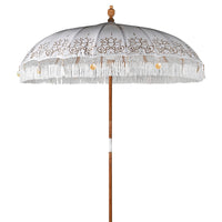 Outdoor Parasol Cream and Gold 280 cm