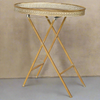 Oval Pierced Tray Table