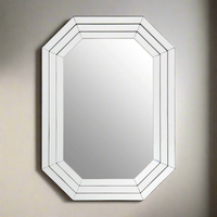 Venetian Octagonal Stepped Mirror 108 cm