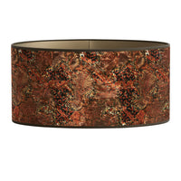 Paisley Oval Shade Burnt Terracotta   38 cm / 45 cm