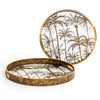 Palm Tree Round Trays