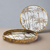 Palm Tree Round Trays