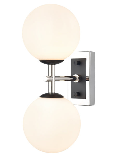 Stylish Semi Flush Gilt Light 35 cm Bathroom Light IP44