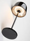 Portable White Metal Lamp