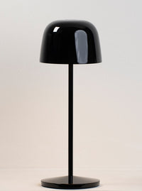 Portable White Metal Lamp