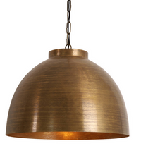 Raw Old Bronze Hanging Lamp 60cm - Clearance