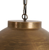 Raw Old Bronze Hanging Lamp 60cm - Clearance