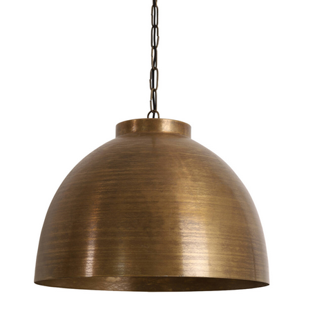 Raw Old Bronze Hanging Lamp 60cm - Clearance