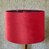 Red Velvet Lamp / Pendant Shade - 45/40/35/30/25 cm