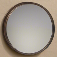 Round Mirror Bronze 40 cm