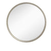 Round Mirror - Antique Silver / Gold - 107 cm