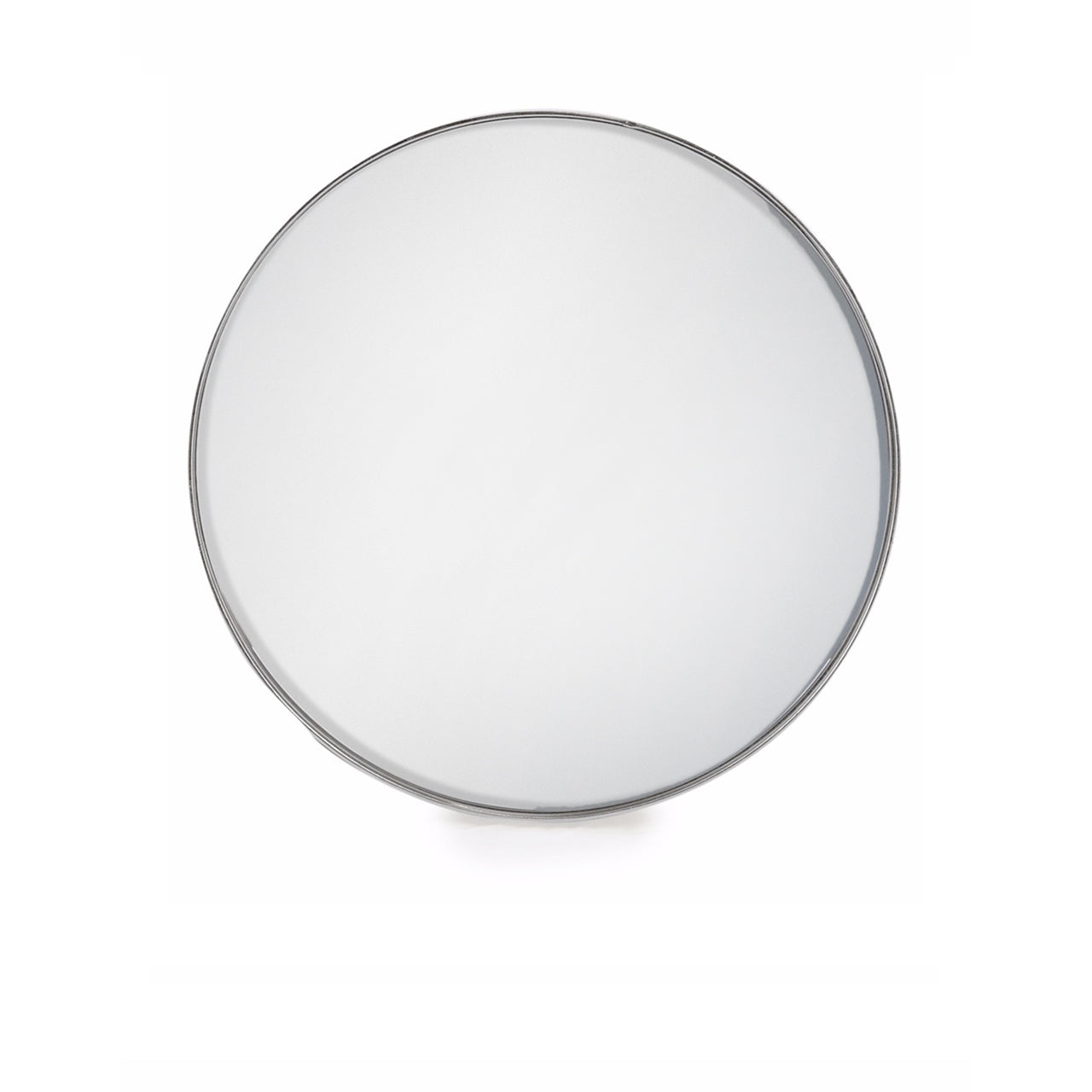 Round Silver Framed Wall Mirror 40 & 50 cm