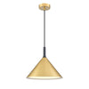 Satin Brass Pendant 40 cm