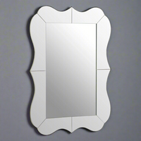 Shaped Venetian Mirror 100 x 68cm