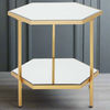 Side Table Shaped Top W: 41 cm