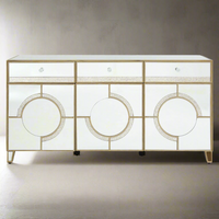 Sideboard  - Deco Venetian Glass - 158cm