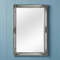 Silver Mirror Classic Ornate 102 cm