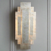 Art Decor Style Silvered Wall Light H: 45 cm