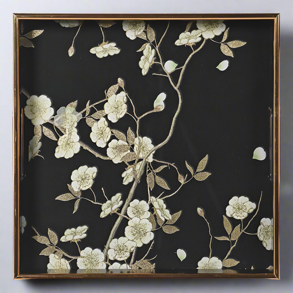 Perfect as a statement centerpiece on a coffee table, they’re ideal for organizing candles, jewelry, or decorative accents. Heatproof and durable, these versatile trays also make a thoughtful, stylish gift for any home.

They can be purchased individually or as a set of two.


Set of Two: One large tray and one medium tray.

Large: W: 40 cm H: 5 cm

Medium: W: 35 cm H: 5 cm