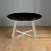 Coffee Table  Black Marble  80cm