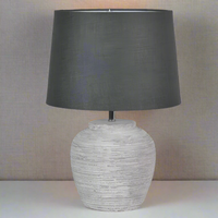 Small Stoneware Lamp and Shade 44 cm