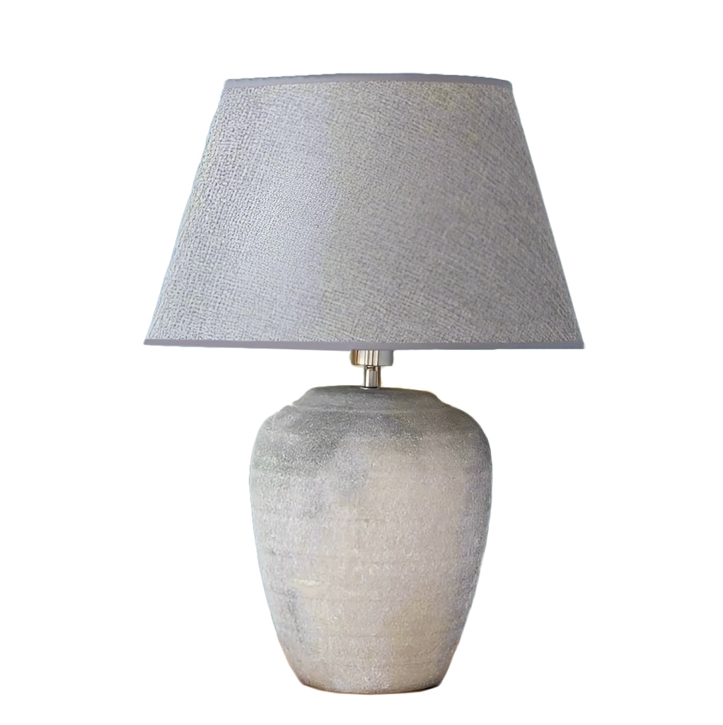 Large stoneware deals lamp & shade