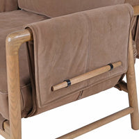 Suede Arm Chair
