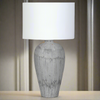 Grey Stoneware Lamp 83 cm