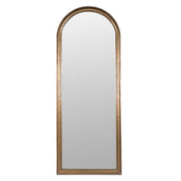 tall brass arched mirror, a statement piece designed to add height, light, and architectural elegance to any room.