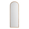 Tall Arched Aged Bronze Finish Mirror - 170 cm