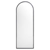 Tall Black Arched Mirror 170 cm x 65 cm