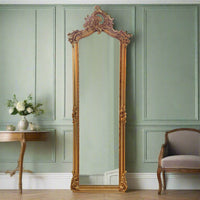 Tall Giltwood Mirror 180 cm x 55 cm