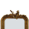 Transform any room into a luxurious retreat with our stunning ornate giltwood wall mirror. Measuring an impressive 152 cm in height and 86 cm in width, this large ornate gilt mirror is a masterpiece of Georgian-inspired design, perfect for adding a touch of timeless elegance to your home

The beautifully decorated gilt wood frame showcases intricate details such as musical instruments, swags, and other ornate embellishments. 