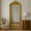 Extra Tall Gilt Ornate Mirror 224 x 116 cm