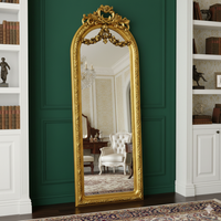 Tall Ornate Dressing Mirror 149 x 57 cm