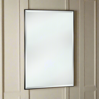 Thin Framed Mirror - Black - 8 Sizes