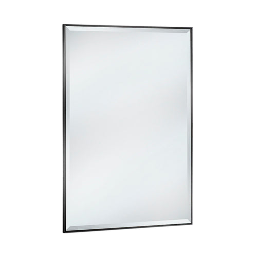 Thin Framed Mirror - Black - 8 Sizes