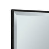 Thin Framed Mirror - Black - 8 Sizes