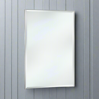 Thin Framed Mirror - Silver - 8 Sizes