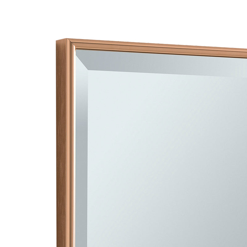 Thin Framed Mirror - Rose Gold - 8 Sizes