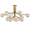Tinted Globe 12 Ball Light