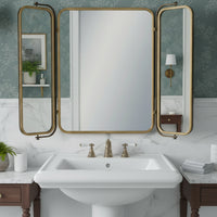 Large Trifold Wall Mirror CLEARANCE