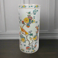 Floral Ceramic Umbrella Stand