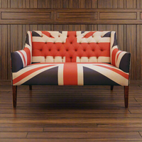 Union Jack Sofa W: 132 cm