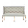 Upholstered Linen Bench 152cm