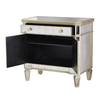 Venetian Cabinet with Gilt Edging - 75cm