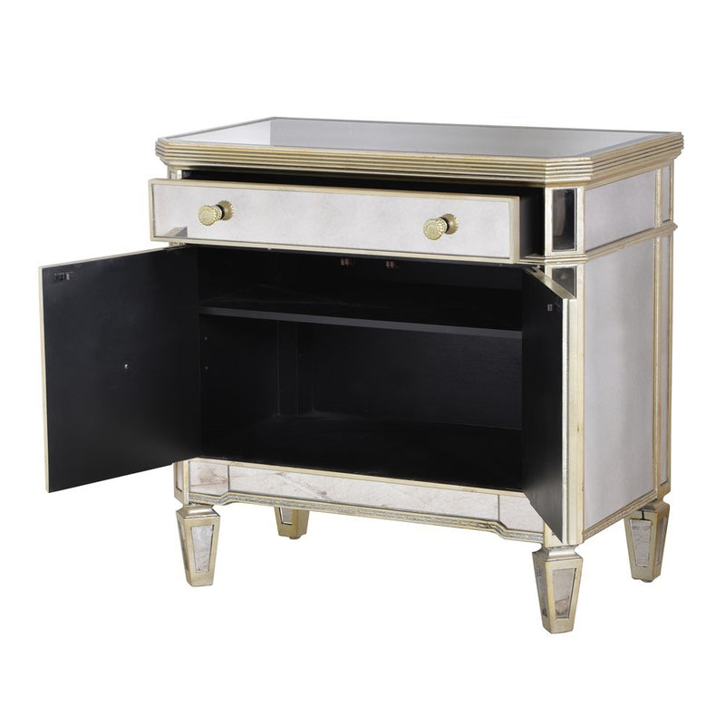 Venetian Cabinet with Gilt Edging - 75cm