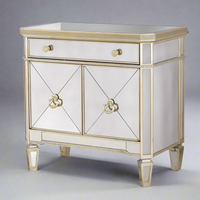 Venetian Cabinet with Gilt Edging - 75cm