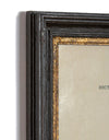 Vintage Animal Print In A Black & Gold Frame