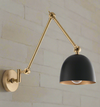 Wall Light - Gold Arm - 84cm